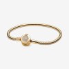 Bracelete em Trama Coroa em O Brilhante Pandora Moments - 569046C01