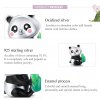 Charm Adorável filhote de panda estilo Pandora - SCC1832