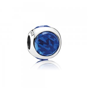 Charm PANDORA Gotas Radiantes Azul-Royal - 792095NCB