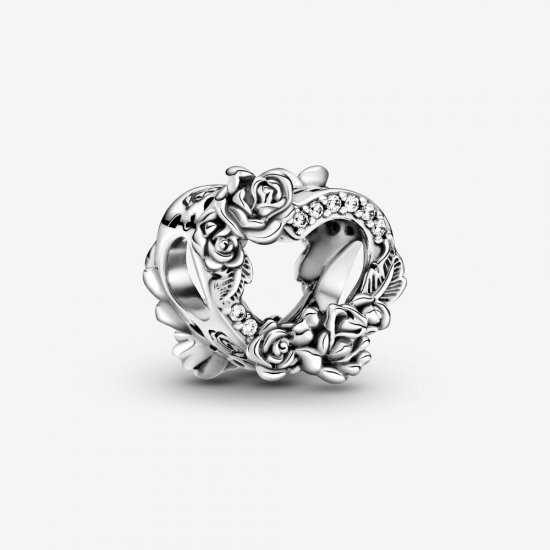Charm Coração Aberto E Rosas - 799281C01  Clique na imagem para fechar