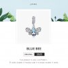 Charm Pendente Abelha Azul estilo Pandora - SCC1480