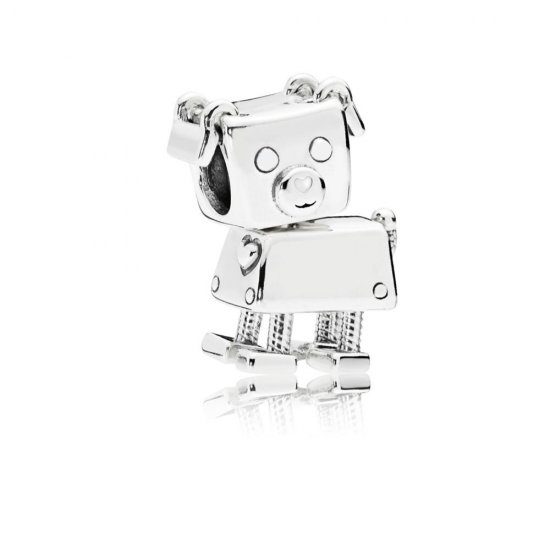 Charm berloques PANDORA Bobby Bot  Clique na imagem para fechar