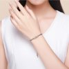 Bracelete estilo Pandora Rígido Doce laço - SCB108