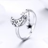 Anel Lua de Luz estelar estilo Pandora - SCR479
