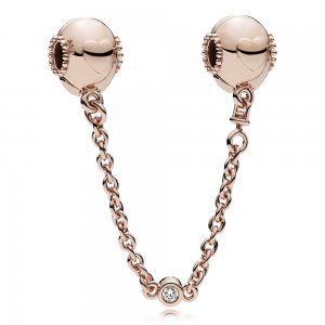 Corrente de Segurança PANDORA Rose™ Ponto de Luz - 787636CZ