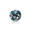 Charm PANDORA de Prata Esmaltado Turquesa - 790491EN08
