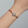 Bracelete Couro Família para sempre estilo Pandora - SCB215