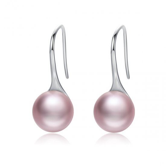 Brinco Pérola rosa life Pandora - SCE145  Clique na imagem para fechar