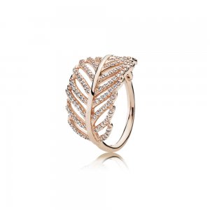 Anel PANDORA Rosê Plumas - 180886CZ Anel PANDORA Rosê Plumas - 180886CZ