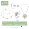 Conjunto de joias Margarida estilo Pandora - SET001
