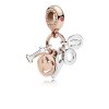 Pingente PANDORA Rosetm "Eu Te Amo"