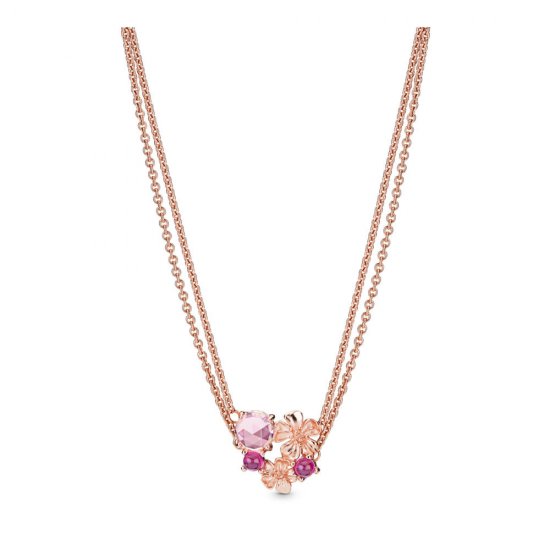 Colar Flor de Flor de Pêssego Pandora Rose - 388101NCC  Clique na imagem para fechar