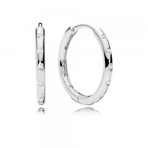 Brinco PANDORA Argola Pontos de Luz - 296244CZ
