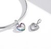 Charm Pendente Amor arco-íris estilo Pandora - SCC1851