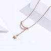 Colar Lua estrelada estilo Pandora Rose - SCN108-C