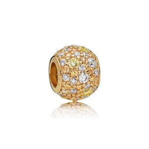 Charm PANDORA Shine Pavê Brilho do Sol - 767052CSY