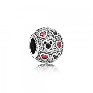 Charm berloques PANDORA Brilhante Mickey - 791457CZ Charm berloques PANDORA Brilhante Mickey - 791457CZ