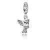 Charm com Pendente PANDORA Pássaro da Paz - 791394CCZ Charm com Pendente PANDORA Pássaro da Paz - 791394CCZ
