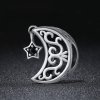 Charm Lua e estrela life Pandora - SCC483