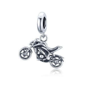 Charm Pendente Motocicleta estilo Pandora - SCC1712 Charm Pendente Motocicleta estilo Pandora - SCC1712