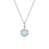 Colar Sol Azul life Pandora - SCN399 Colar Sol Azul life Pandora - SCN399