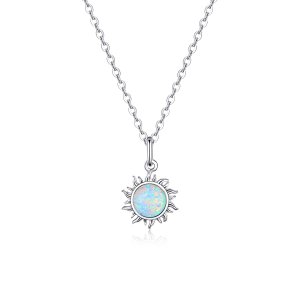 Colar Sol Azul life Pandora - SCN399