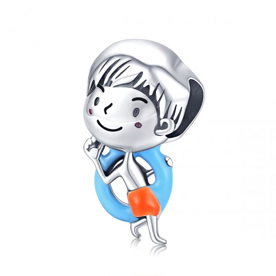 Charm Menino shunshine estilo Pandora - SCC1526  Clique na imagem para fechar