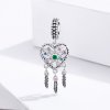 Charm Pendente Coração da Árvore Familiar Openwork estilo Pandora - SCC1445