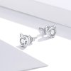 Brincos Petit Gato fofo estilo Pandora - SCE899