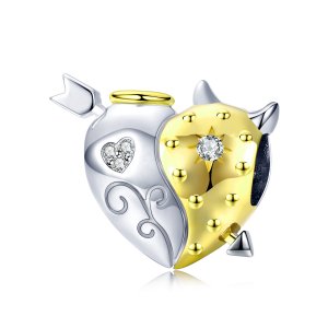Charm Anjo demónio life Pandora - BSC107 Charm Anjo demónio life Pandora - BSC107