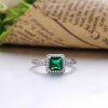 Anel PANDORA Beleza Eterna Verde - 190947GCZ