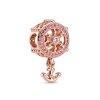 Charm Navios Helm ALE MET Pandora Rosa - 789017C01 Charm Navios Helm ALE MET Pandora Rosa - 789017C01