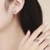 Conjunto de joias Dois tons Sonho de borboletas estilo Pandora - SET003