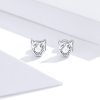 Brincos Petit Gato fofo estilo Pandora - SCE899