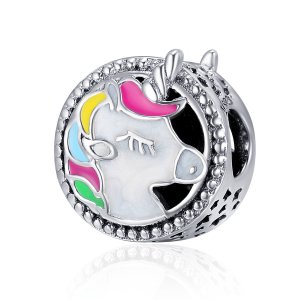 Charm Lindo unicórnio life Pandora - SCC362 Charm Lindo unicórnio life Pandora - SCC362