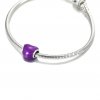 Conta Coração Roxo Metalizado Pandora - 799291C01