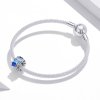 Separador Quadrado Azul estilo Pandora - SCC1806