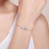 Pulseira Elegância sem fim estilo Pandora - SCB056