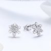 Brincos Petit Flocos De Neve Elegantes estilo Pandora - BSE009