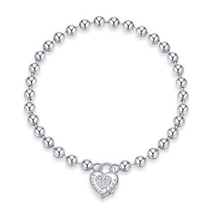 Pulseira Corrente de Contas estilo Pandora - SCB203 Pulseira Corrente de Contas estilo Pandora - SCB203