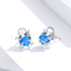 Brincos Petit Polvo adorável estilo Pandora - SCE881