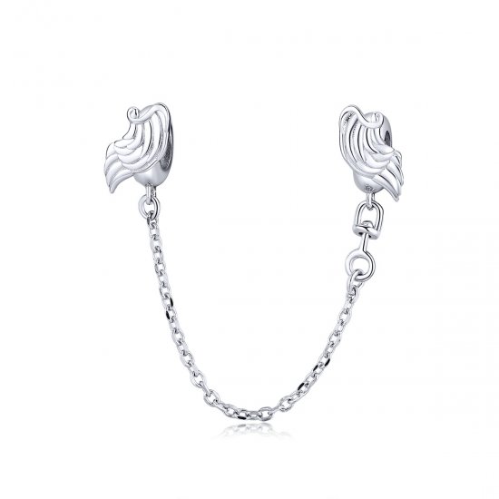 Corrente de Segurança Asas de Anjo estilo Pandora - BSC241  Clique na imagem para fechar