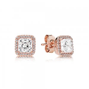 Brincos PANDORA Rose™ Beleza Eterna - 280591CZ Brincos PANDORA Rose™ Beleza Eterna - 280591CZ