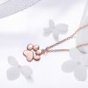 Colar Pata fofa estilo Pandora Rose - SCN275-3