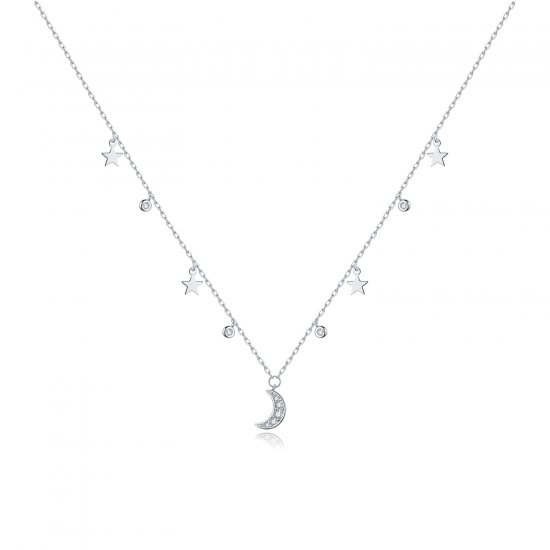 Colar Dream Star Moon life Pandora - SCN420  Clique na imagem para fechar