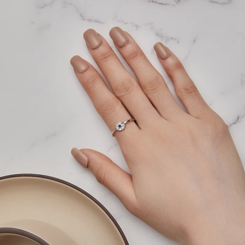 (imagem para) Anel Aberto Bússola e Âncora Estilo Pandora - SCR935 - Visualizar 3