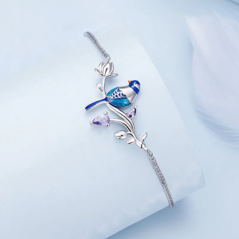 (imagem para) Bracelete Kingfisher Estilo Pandora - BSB127 - Visualizar 3