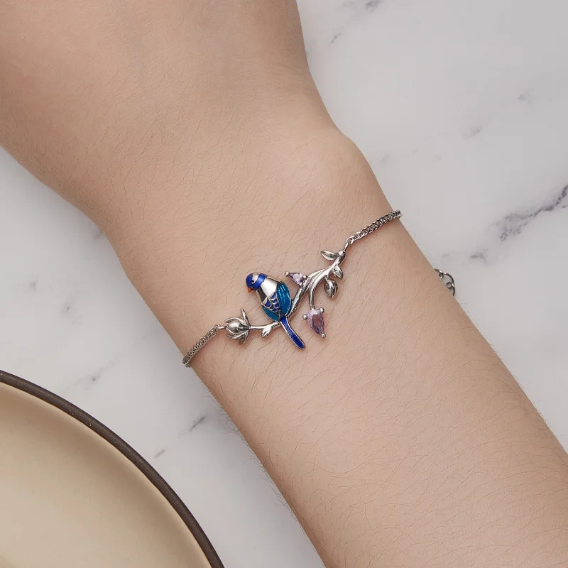 (imagem para) Bracelete Kingfisher Estilo Pandora - BSB127 - Visualizar 5