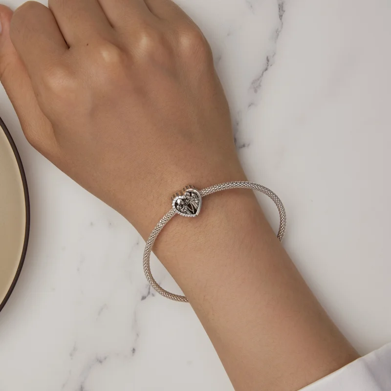 (imagem para) Charm da Família Pandora Style - SCC2514 - Visualizar 6