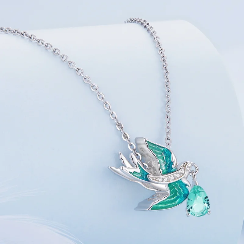 (imagem para) Charm de Andorinha Estilo Pandora - BSC865 - Visualizar 2